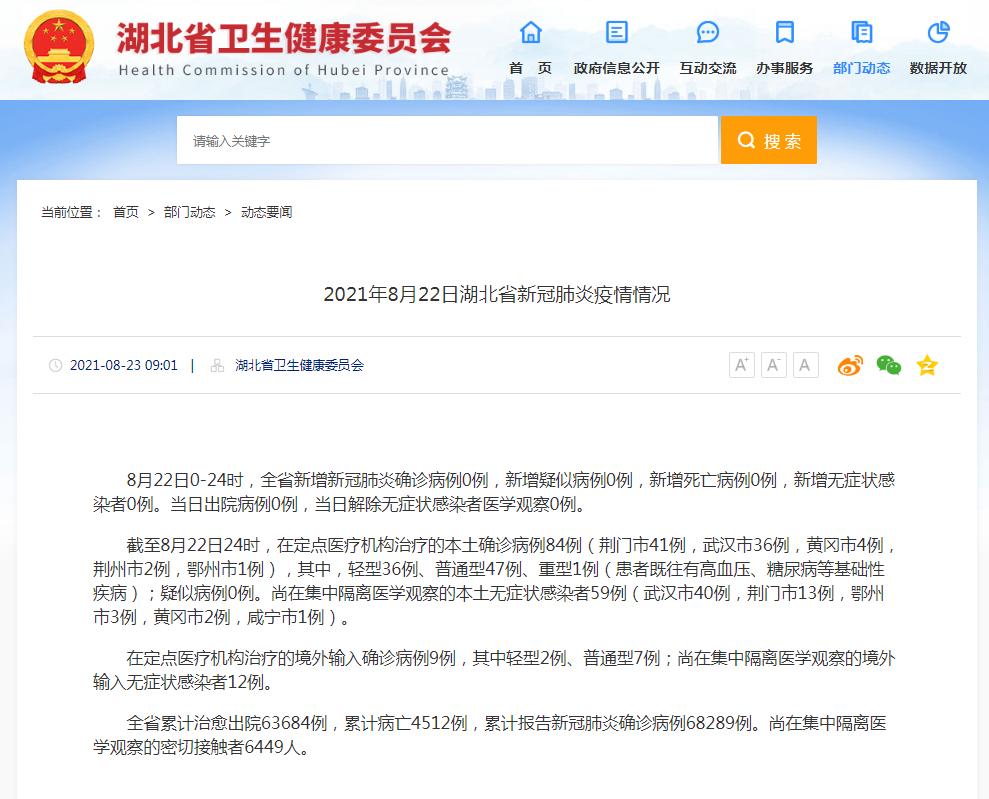 【湖北疫情数据,湖北疫情通报新数据】