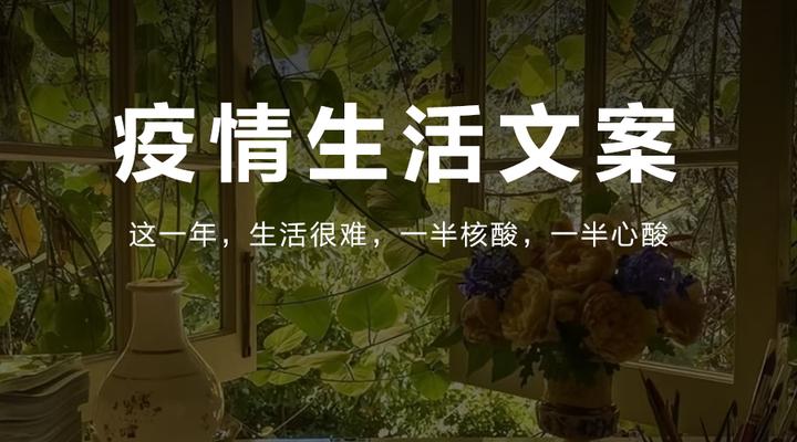 【抗疫情短视频文案范例