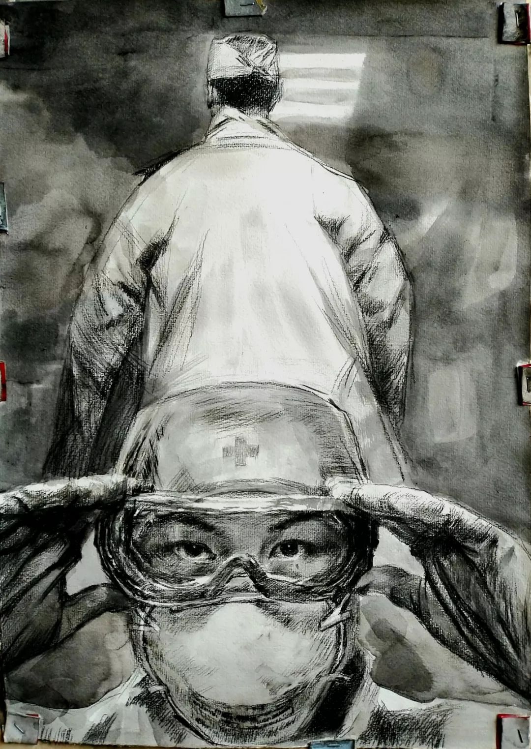 【疫情素描_疫情素描照片】