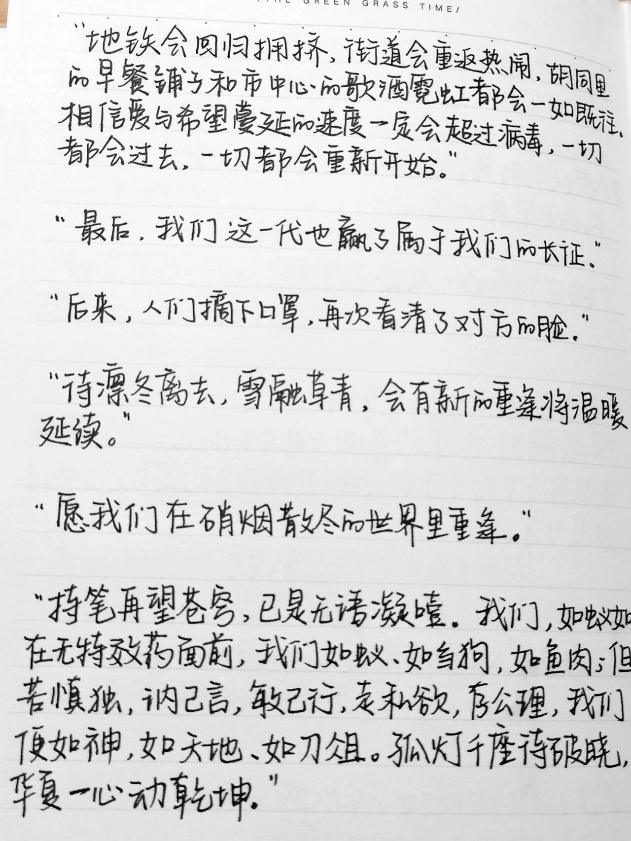 新冠疫情,的作文】