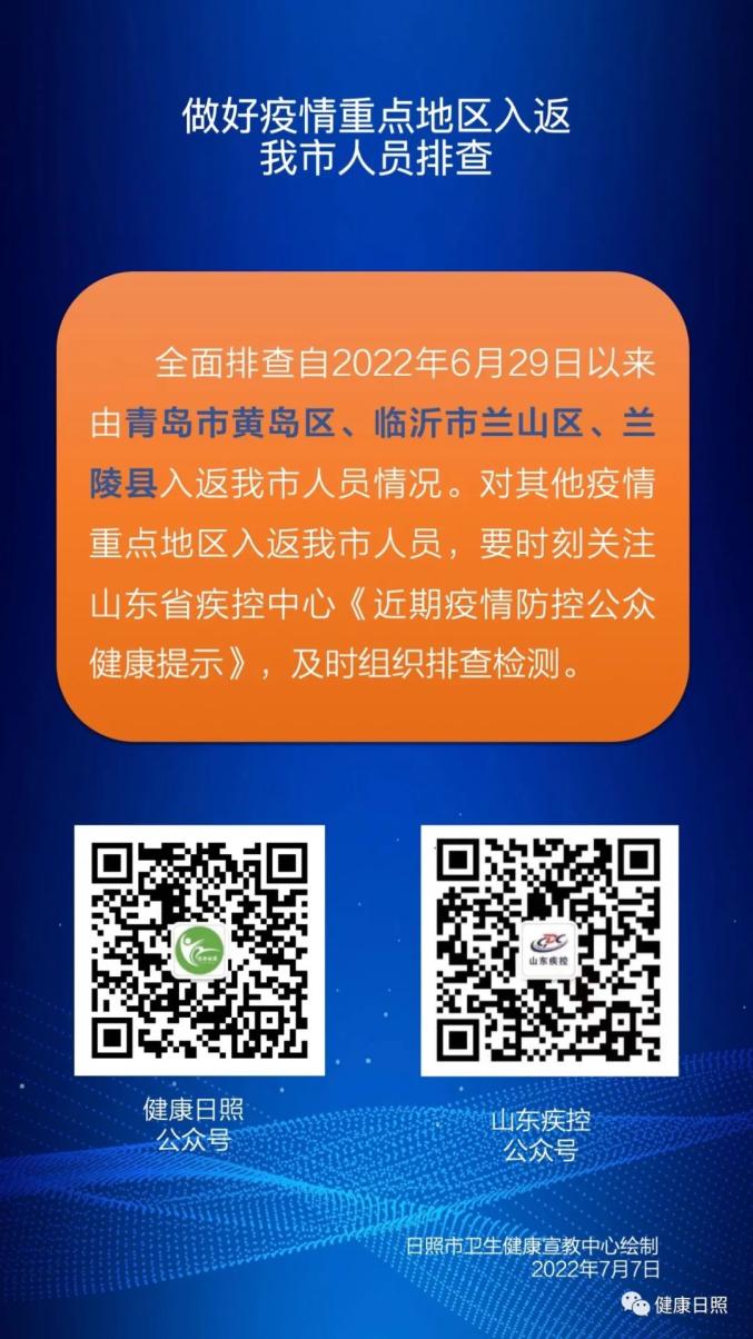 【山东疫情防控场所码