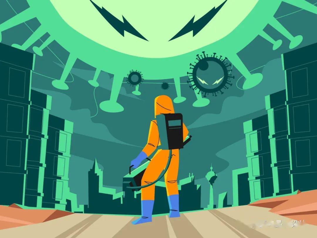 【疫情插画，疫情插画素材】